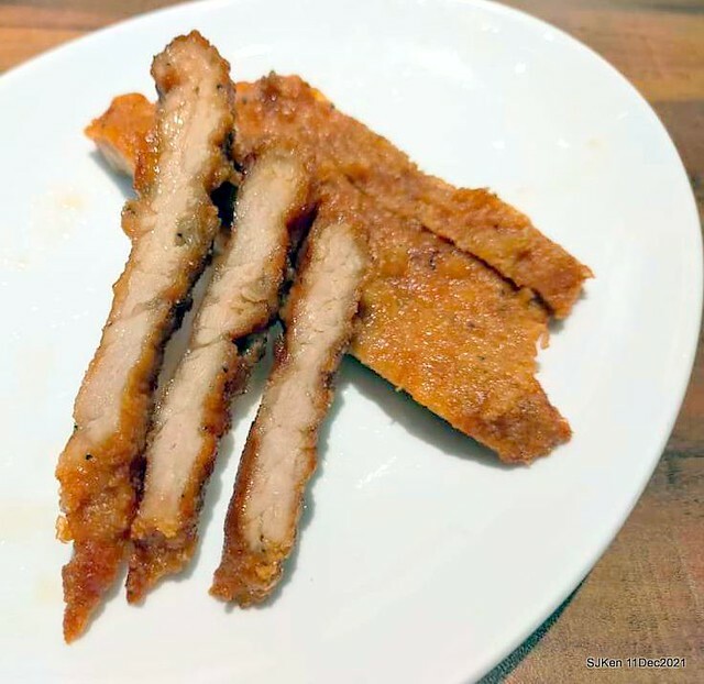 二訪「老北投」北投捷運店( Fried pork &water melon noodle), Taiwan local dishes, Taipei, Taiwan, SJKen, Dec 11, 2021.