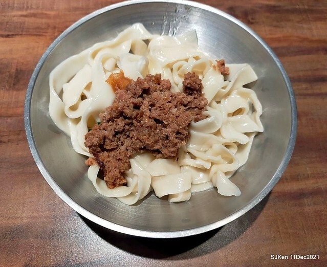 二訪「老北投」北投捷運店( Fried pork &water melon noodle), Taiwan local dishes, Taipei, Taiwan, SJKen, Dec 11, 2021.