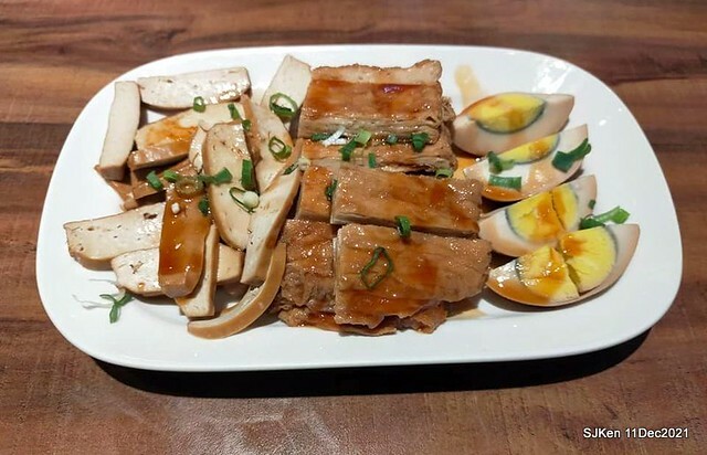 二訪「老北投」北投捷運店( Fried pork &water melon noodle), Taiwan local dishes, Taipei, Taiwan, SJKen, Dec 11, 2021.