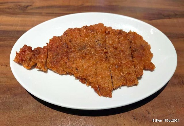 二訪「老北投」北投捷運店( Fried pork &water melon noodle), Taiwan local dishes, Taipei, Taiwan, SJKen, Dec 11, 2021.