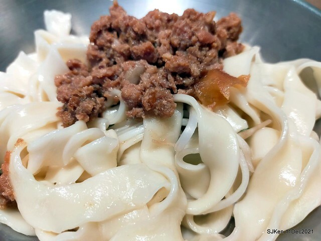 二訪「老北投」北投捷運店( Fried pork &water melon noodle), Taiwan local dishes, Taipei, Taiwan, SJKen, Dec 11, 2021.