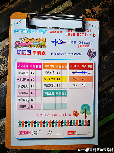 『桃園龍潭美食』幸福列車車輪餅★桃園超犯規爆紅車輪餅/超人氣車輪冰多種口味車輪餅銅板散步甜食