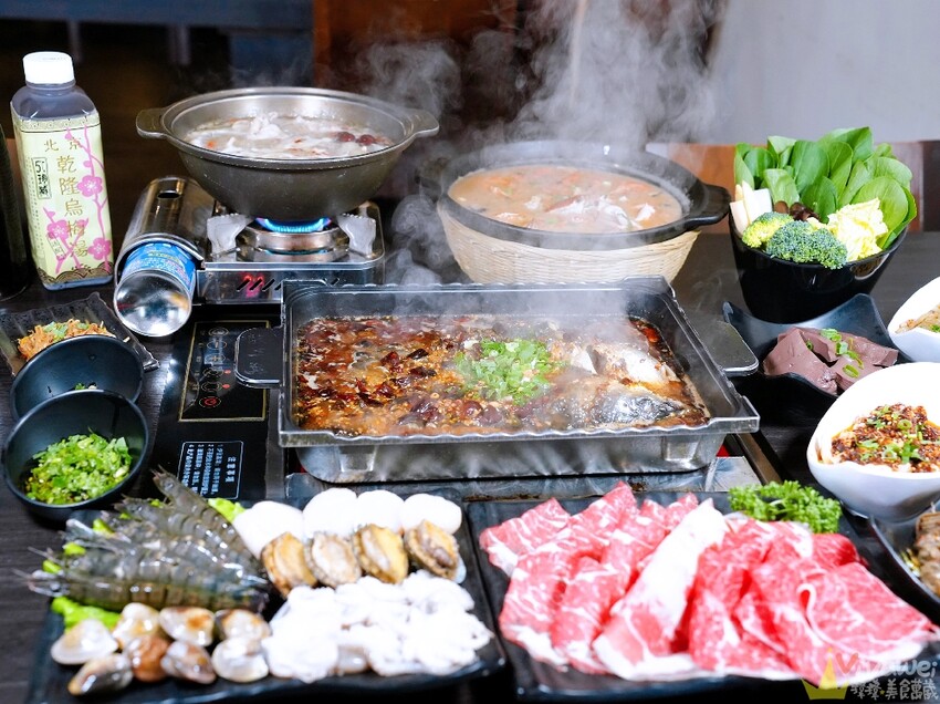 【宴川秋-創意。麻辣】好吃的麻辣烤魚~還有胡椒豬肚雞鍋!新品砂鍋粥~料多味美大推薦!