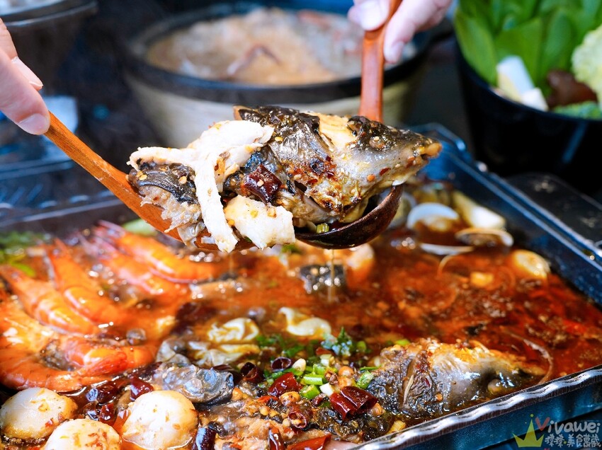 【宴川秋-創意。麻辣】好吃的麻辣烤魚~還有胡椒豬肚雞鍋!新品砂鍋粥~料多味美大推薦!