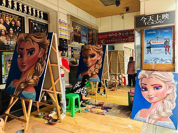 台南全美今日戲院-電影畫板學徒-全美今日戲院手繪看板文創研習營1 台南全美今日戲院-電影畫板學徒-全美今日戲院手繪看板文創研習營1