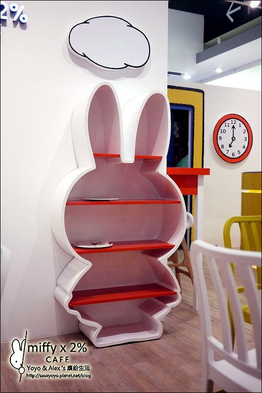 【中和】Miffy x 2% cafe ~ 全球首座米飛兔主題餐廳 快來與可愛的miffy米飛兔相約喝咖啡~~
