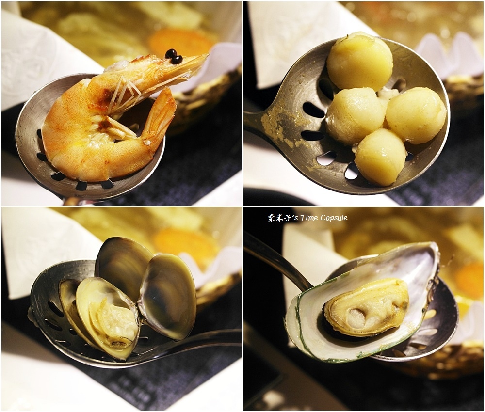 [高雄凹子底站]五円紙の鍋(左營富民店)-大船入港，滿滿的海鮮，清甜的湯頭，讚!!