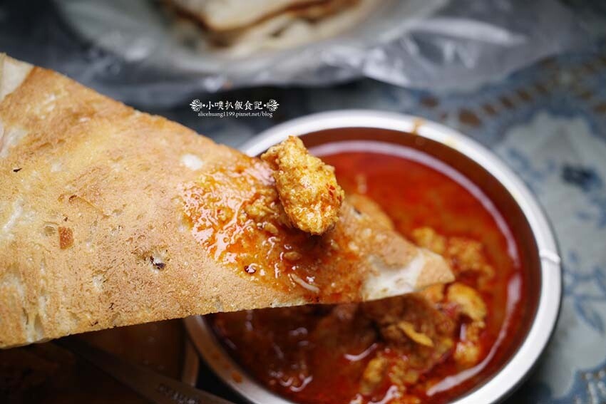 【中和緬甸街美食】『藍天印度烤餅』近南勢角站/平價、高CP值/洪金寶也說讚/大推印度烤餅、甩餅/雲南雞肉米