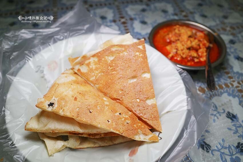 【中和緬甸街美食】『藍天印度烤餅』近南勢角站/平價、高CP值/洪金寶也說讚/大推印度烤餅、甩餅/雲南雞肉米