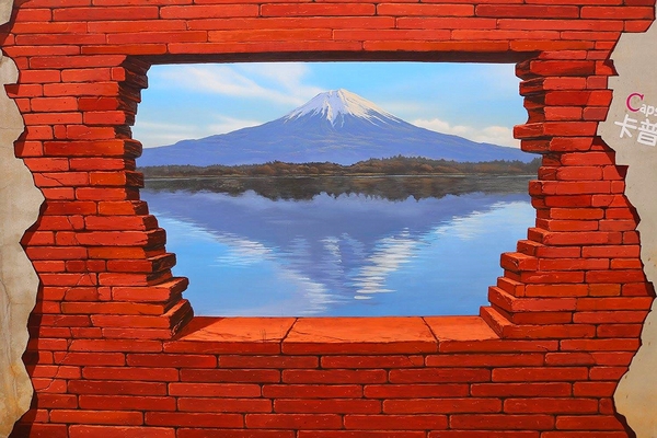 卡普秀時空膠囊觀光工廠：【嘉義景點】卡普秀時空膠囊面膜觀光工廠/環遊世界的彩繪牆/來搭熱氣球拍照唷/女生們最愛呦