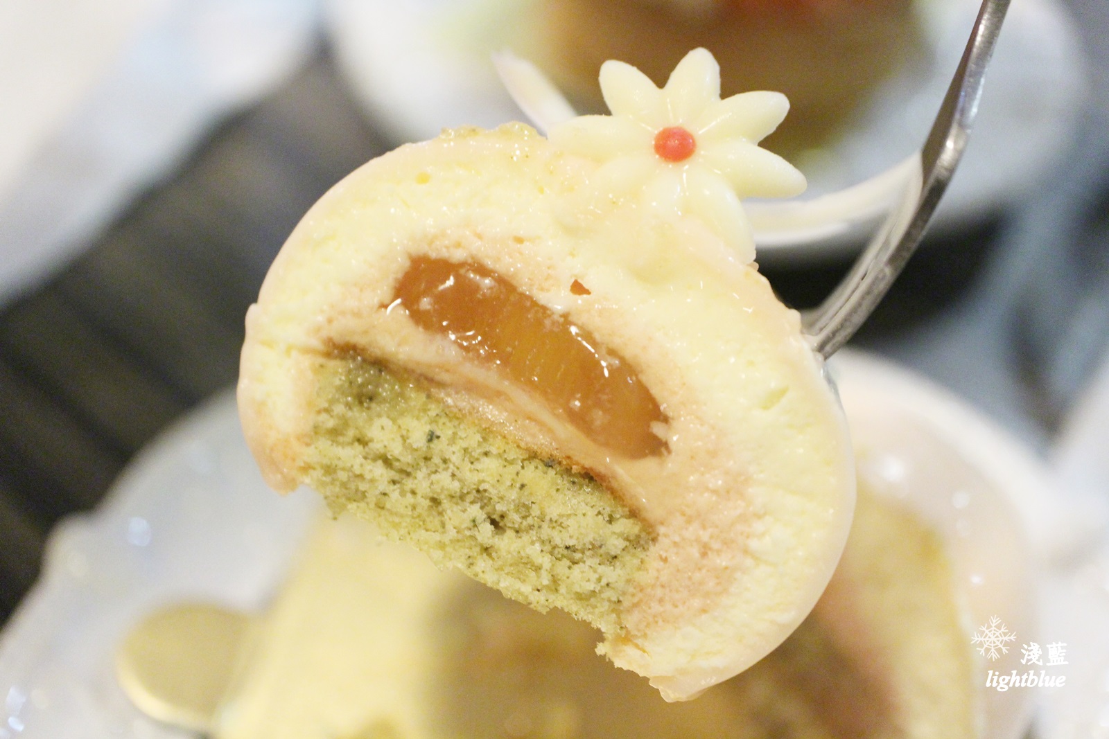 台中美食：淺藍 × 二月森～超好拍！乾燥花海中的甜點店