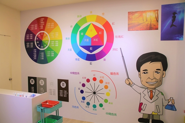 愛玩色創意館: 【彰化北斗景點】愛玩色創意館觀光工廠~跟著凱樂兔的足跡一起走,色彩繽紛玩色城堡,浪漫又療癒的星空館溜滑梯