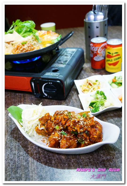 大漢門韓式食堂:台北行天宮站韓式料理.美韓混血家庭式風味韓國部隊鍋──大漢門韓式食堂