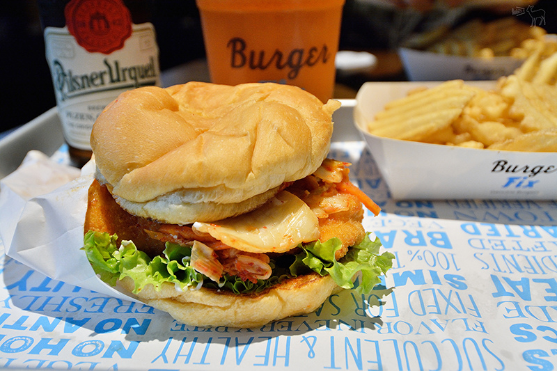 Burger Fix 酥脆薯格格&牛排等級漢堡,台北東區捷運忠孝敦化站
