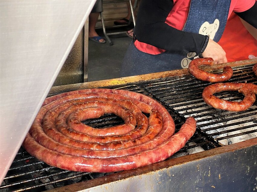 銅板價屏東小吃：大埔大腸香腸 / WalkerLand窩客島整理提供 未經許可不可轉載