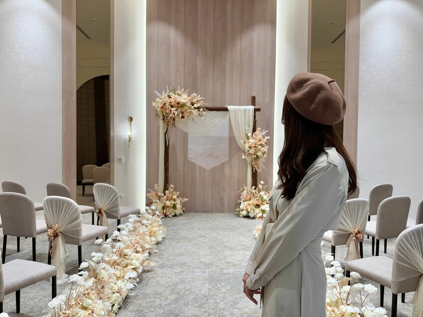 桃園市桃園區超美奶茶色！晶宴會館桃園館全新裝潢，奶茶人瘋掉，浪漫美翻又超有質感！