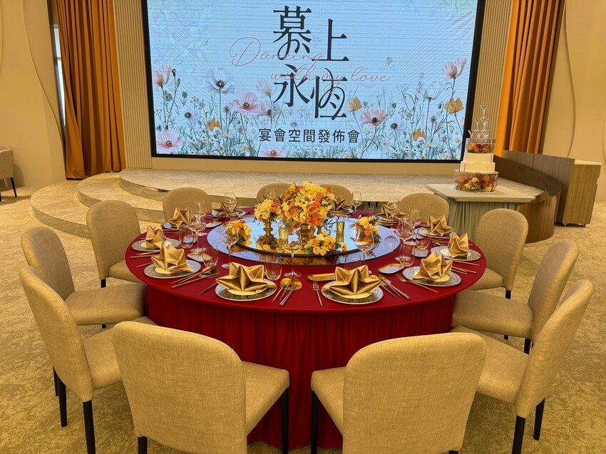 桃園市桃園區超美奶茶色！晶宴會館桃園館全新裝潢，奶茶人瘋掉，浪漫美翻又超有質感！