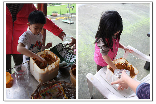 《幸福親子行》宜蘭。鴨寮故事館~鴨賞披薩、鹹蛋DIY