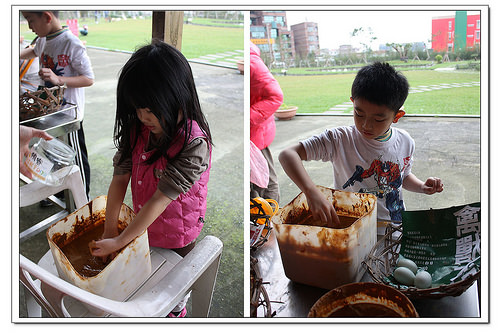 《幸福親子行》宜蘭。鴨寮故事館~鴨賞披薩、鹹蛋DIY