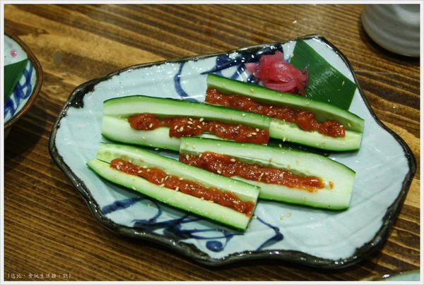 樂座爐端燒 崇德-麥味噌黃瓜-2.JPG 樂座爐端燒 崇德-麥味噌黃瓜-2.JPG