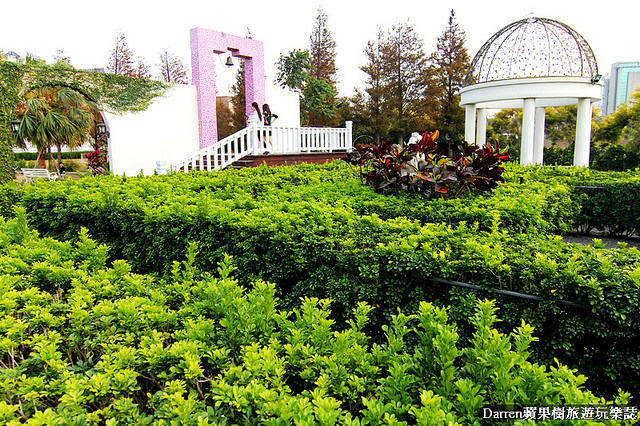 『彰化景點』探索迷宮歐式莊園★迷宮花園南法莊園IG臉書打卡熱點/彰化私房景觀餐廳/大沙坑大草坪落羽松婚紗拍攝親子景點