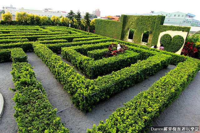 『彰化景點』探索迷宮歐式莊園★迷宮花園南法莊園IG臉書打卡熱點/彰化私房景觀餐廳/大沙坑大草坪落羽松婚紗拍攝親子景點