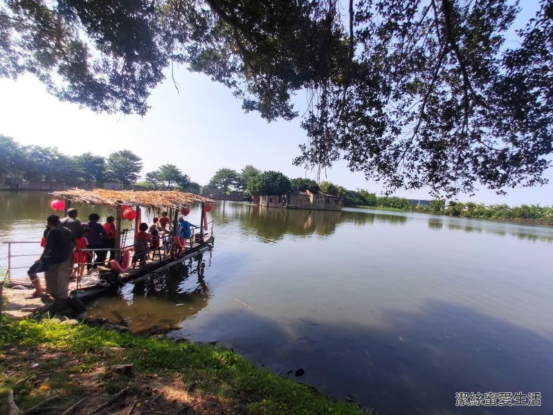 老塘湖藝術村 手拉小船