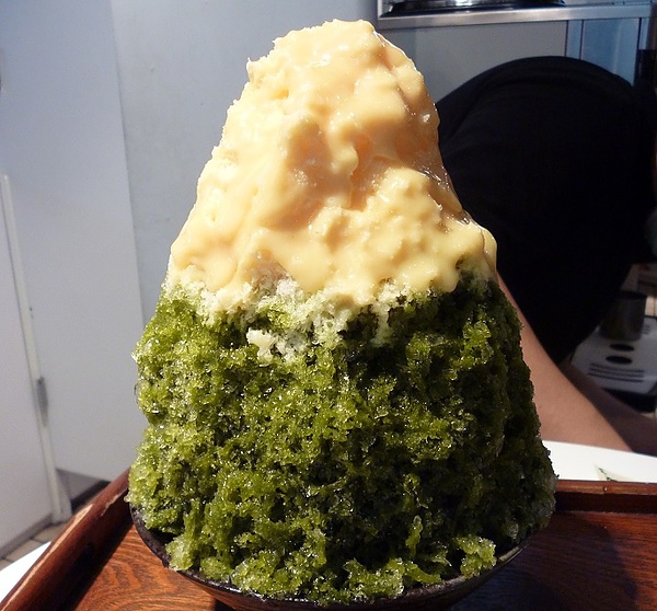 TSUJIRI辻利茶舖(台北阪急店)：抹茶富士山--辻利抹茶屋(台北阪急百貨公司分店)