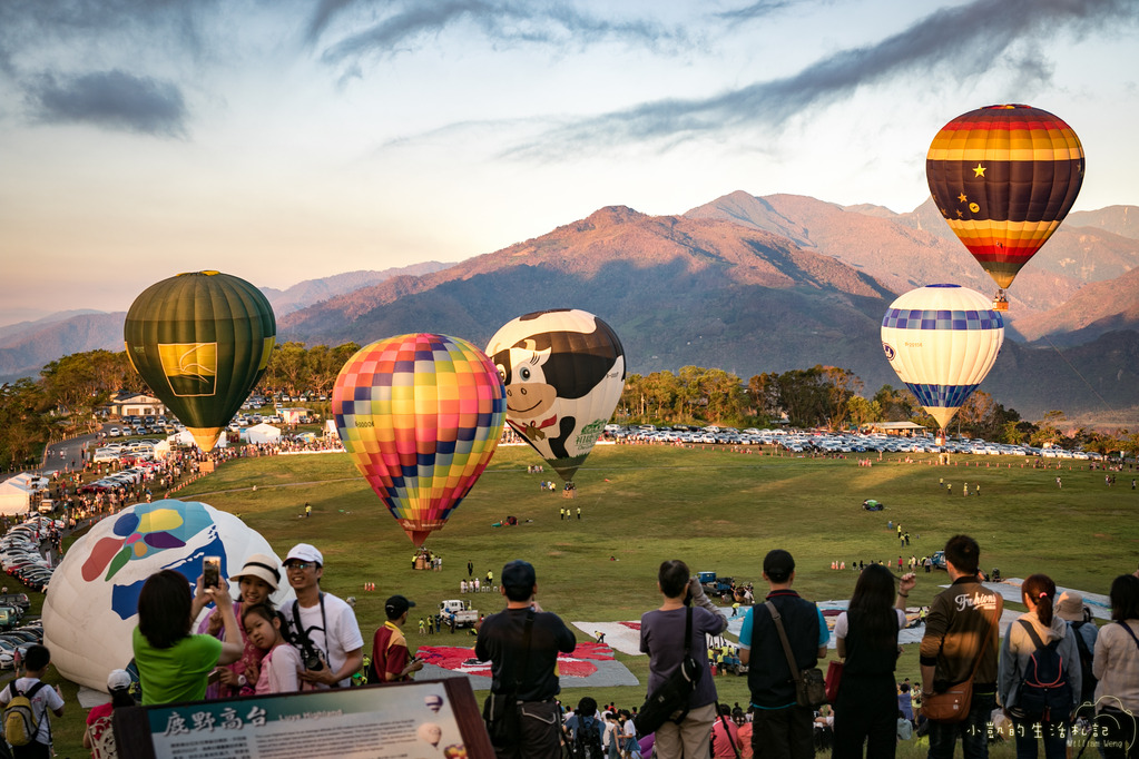 『遊記』台東遊 鹿野高台熱氣球 大坡池 池上飯包博物館 紅葉國小 豐源國小 -160723