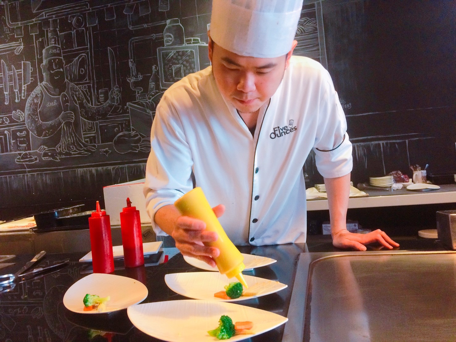 【台中】大里 五盎司高精緻鐵板燒 全面六折!!!! 裝潢服務CP值超高