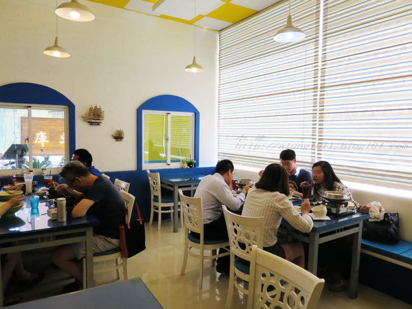 本和境食堂：仿彿來到了迷人的愛琴海~   ..本和境食堂嗶嗶飯