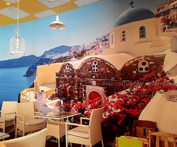 本和境食堂：仿彿來到了迷人的愛琴海~   ..本和境食堂嗶嗶飯
