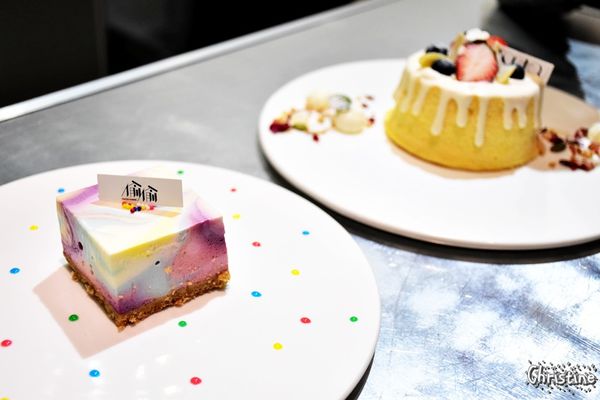 【台中。美食】西區 / 偷偷,繽紛點綴的彩虹蛋糕,夢幻下午茶,手作甜點,ig熱門打卡地標