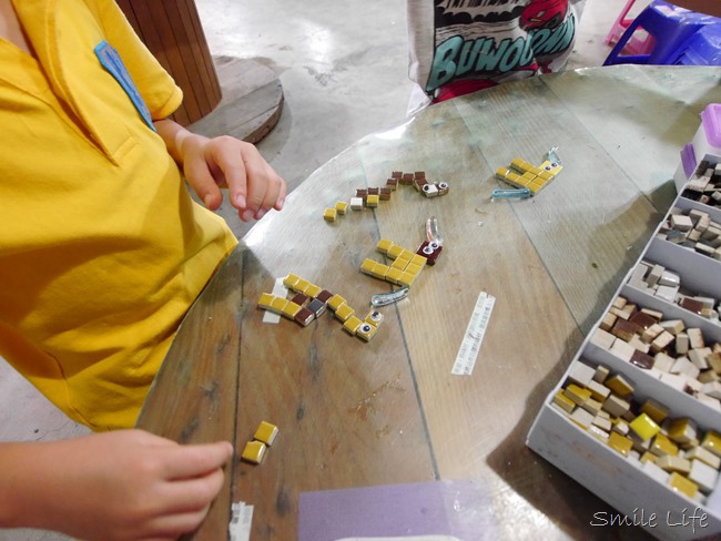 │新北│親子Fun暑假。鶯歌老街「馬賽克陶趣家DIY」親子半日遊