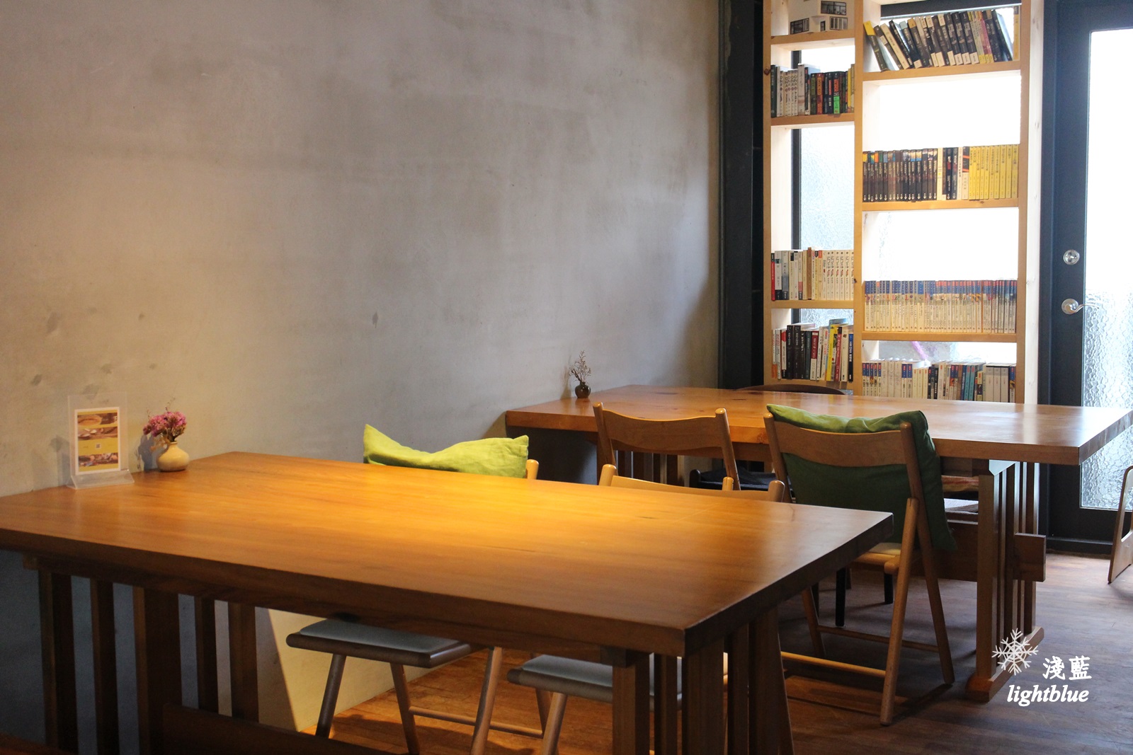 台中美食：淺藍 × Kusabi+ ～設計空間中的和風朝午食與抹茶提拉米蘇