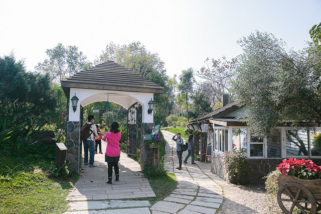 【苗栗卓蘭景點】寵物友善 婚紗外拍 彷彿童話故事般的 vilavilla魔法莊園