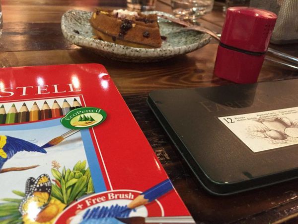 [台北松山 捷運小巨蛋] 畫畫控必訪!!! 來塗鴉你的美味心情吧~ Remember Me 記得我 Cafe