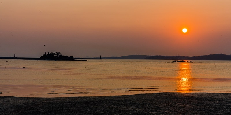 金門花海鹽田夕陽 (52)