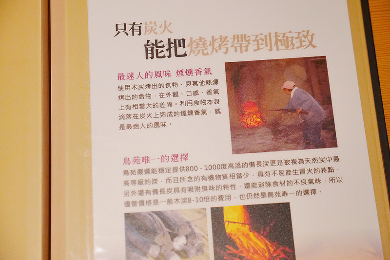 鳥苑地雞燒 雞肉串燒│西區：台中第一家可生食雞肉串燒專賣店～大推薦雞肉刺身 烤燈籠限量碰運氣美味～還有雞肝 山葵雞里肌 柚香雞肉丸也是必點好料！