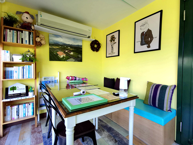 鹿野住宿新推薦!台東鹿野森活民宿,一次看到熱氣球、飛行傘,美景盡收眼底