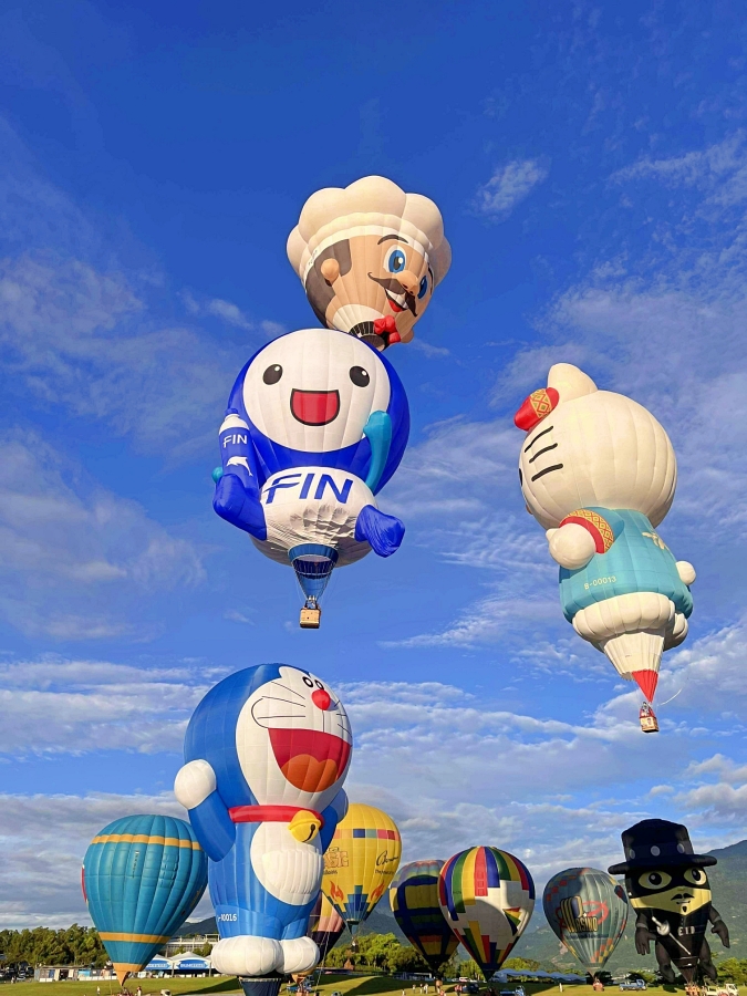 鹿野住宿新推薦!台東鹿野森活民宿,一次看到熱氣球、飛行傘,美景盡收眼底