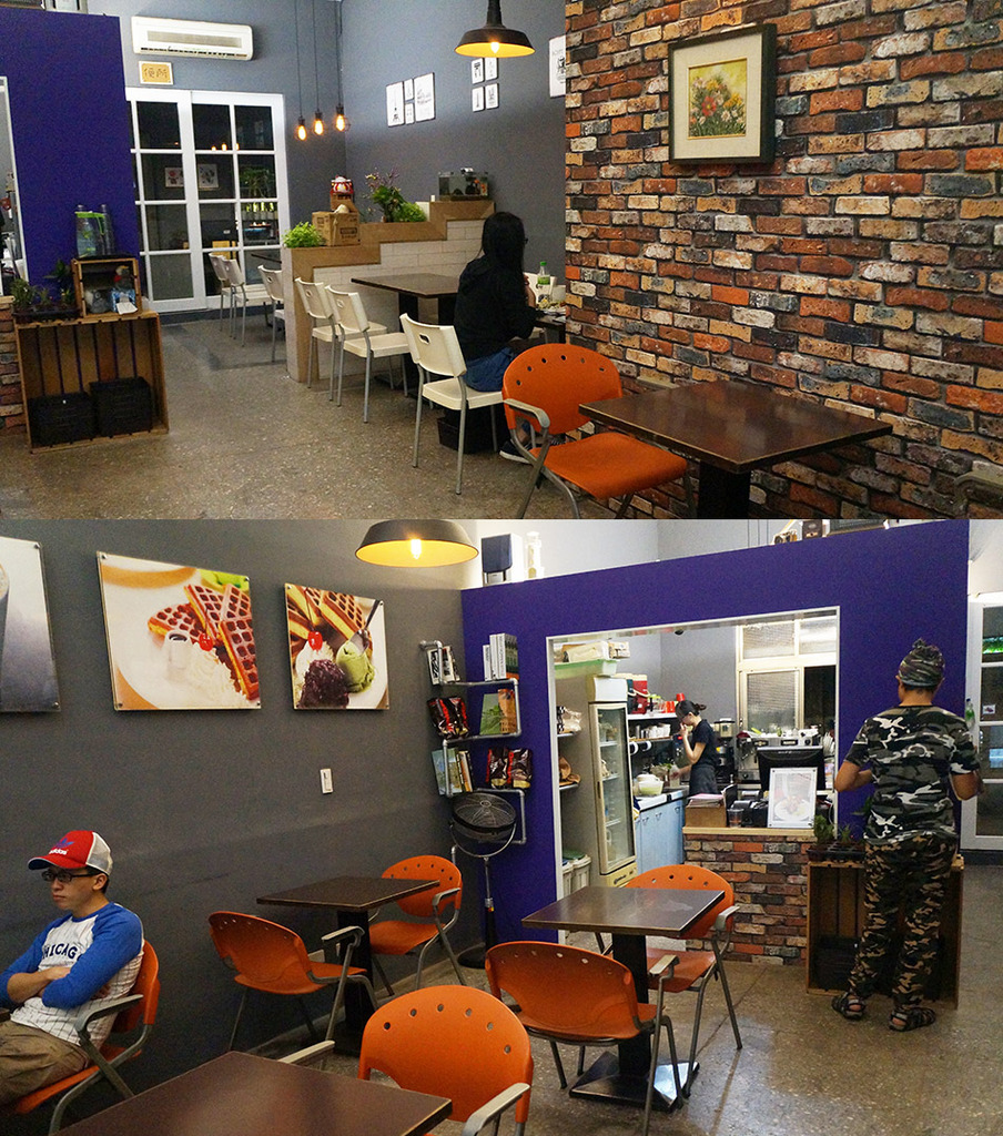 豐富又創意的鬆餅。拉絲麻糬抹茶鬆餅牽住你的心