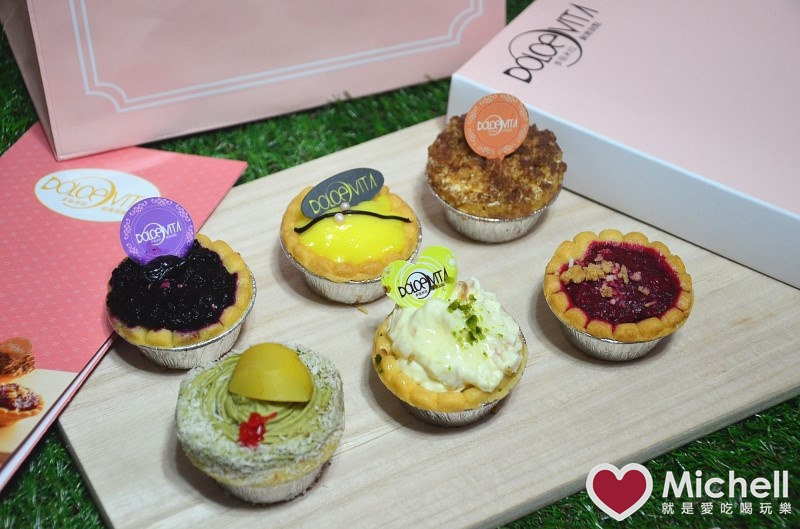 【多茄米拉】創意甜點，酸甜莓果蛋糕、繽紛小塔禮盒，讓母親節過得像情人節一樣浪漫