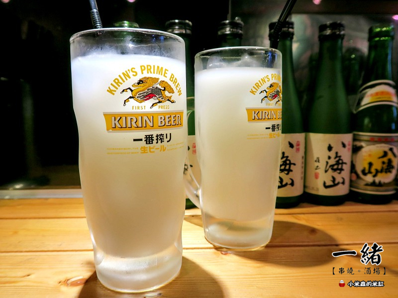 【捷運松江南京站】一緒串燒-酒場，長安東路串燒/日式平價居酒屋/串燒只要35元起!!/下班小酌好去處~