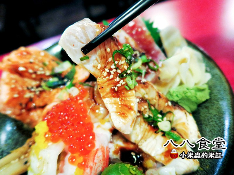 【捷運板橋站】八八食堂~壽司/拉麵/丼飯/定食，平價美味，板橋日本料理推薦!