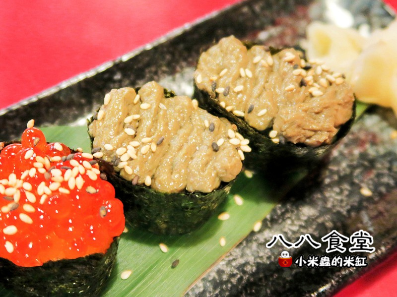 【捷運板橋站】八八食堂~壽司/拉麵/丼飯/定食，平價美味，板橋日本料理推薦!