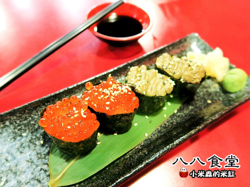 【捷運板橋站】八八食堂~壽司/拉麵/丼飯/定食，平價美味，板橋日本料理推薦!