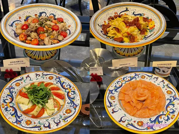 [台北中山區]平日限定𝒔𝒆𝒎𝒊 𝒃𝒖𝒇𝒇𝒆𝒕半自助式套餐-萬