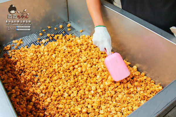 荳荳ちゃん爆米花│台中市(市場中隱藏版“爆”好吃手工爆米花)