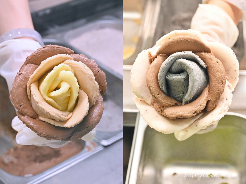 布達佩斯冰淇淋｜台中市區也吃得到絕美玫瑰花冰淇淋，堅持使用新鮮水果及純鮮奶手工製作，每日限量供應～